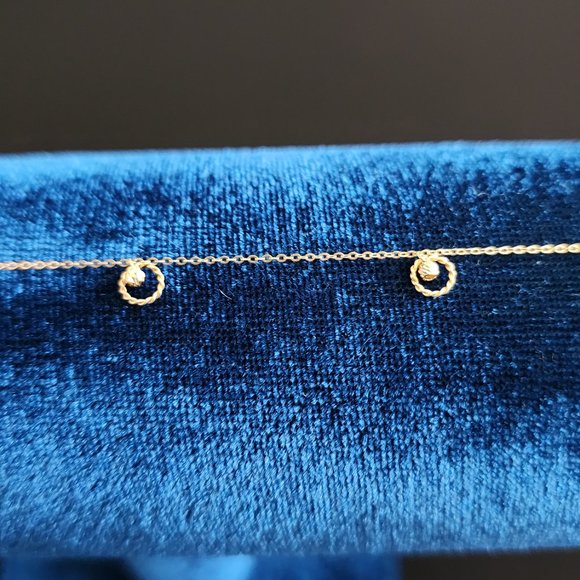 Gold anklet - Picture 8 of 12